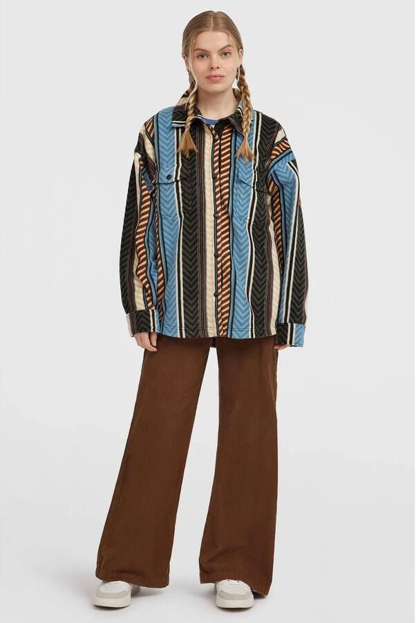 O'Neill fleece blouse blauw
