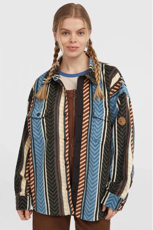 O'Neill fleece blouse blauw - Foto 2
