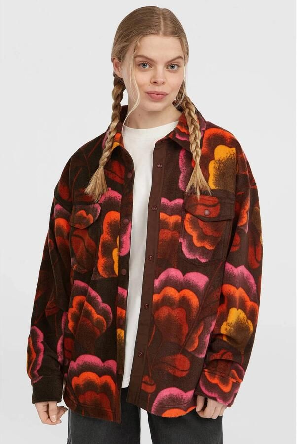O'Neill fleece blouse bruin - Foto 2