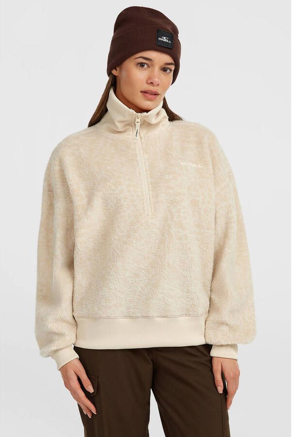 O'Neill fleece sweater ecru