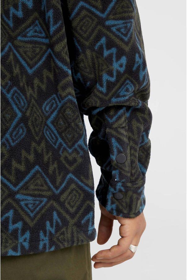 O'Neill geruit overhemd black retro ikat