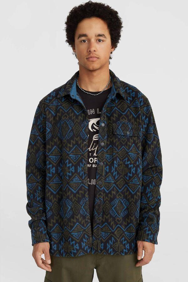 O'Neill geruit overhemd black retro ikat - Foto 2
