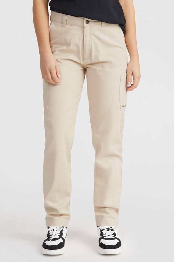 O'Neill high waist loose fit broek ecru - Foto 2
