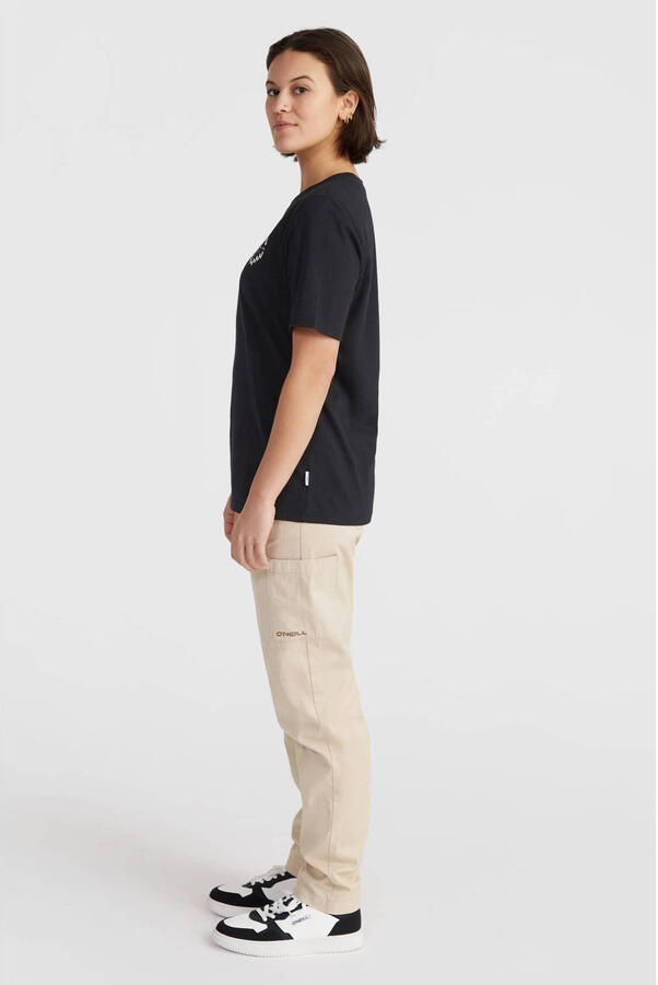 O'Neill high waist loose fit broek ecru