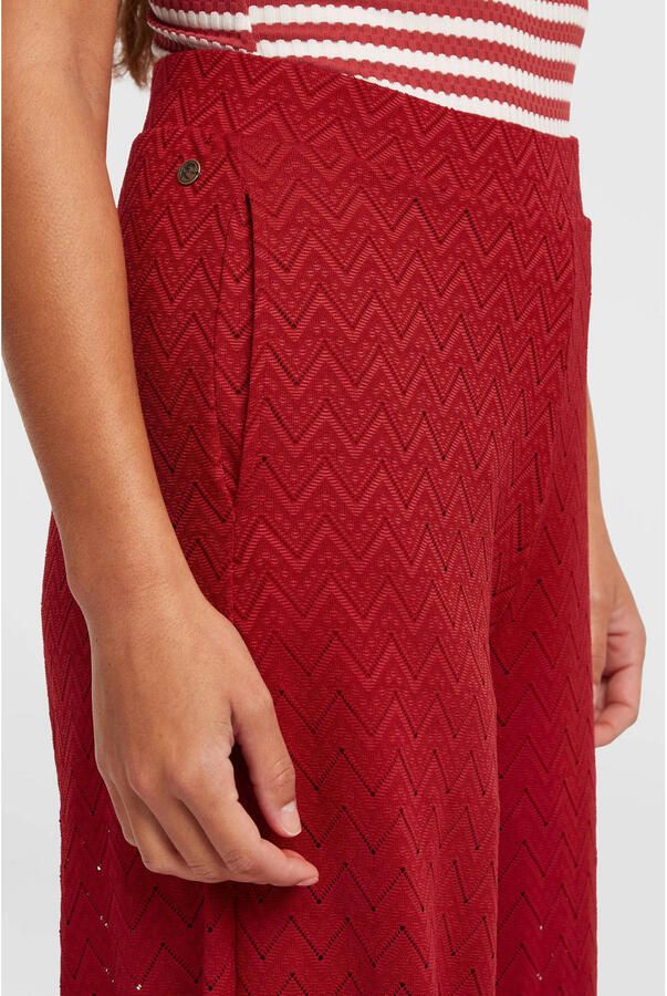 O'Neill high waist flared broek rood - Foto 2