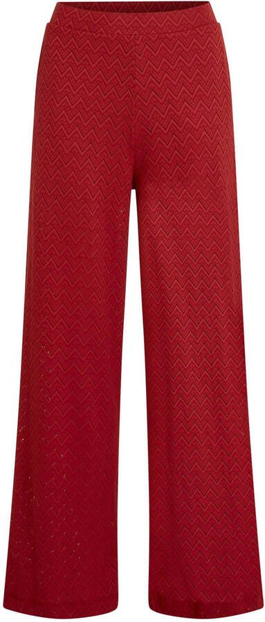 O'Neill high waist flared broek rood - Foto 3