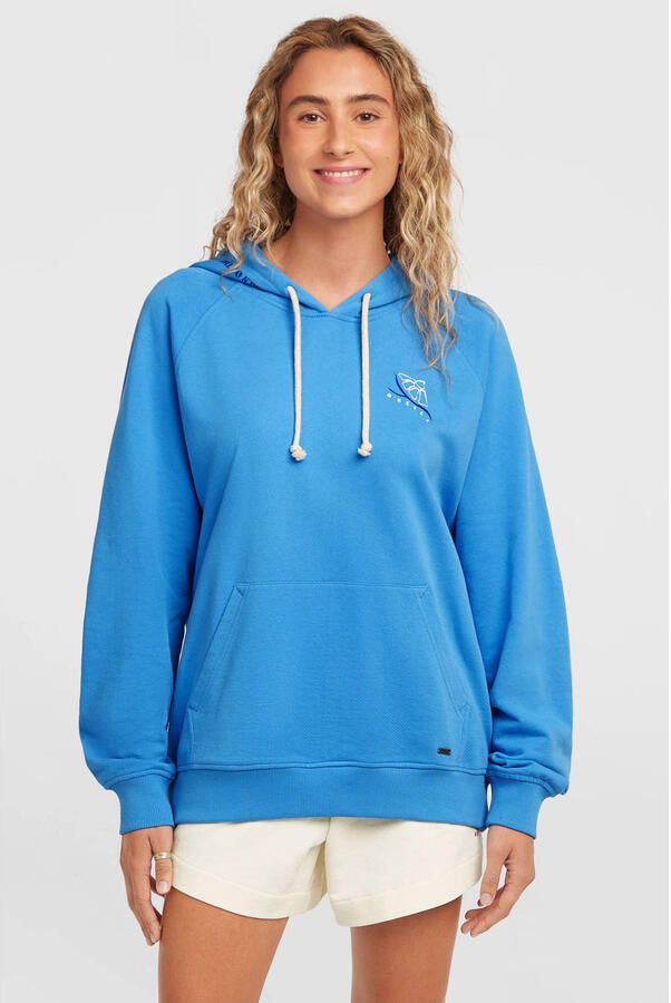O'Neill hoodie met backprint blauw