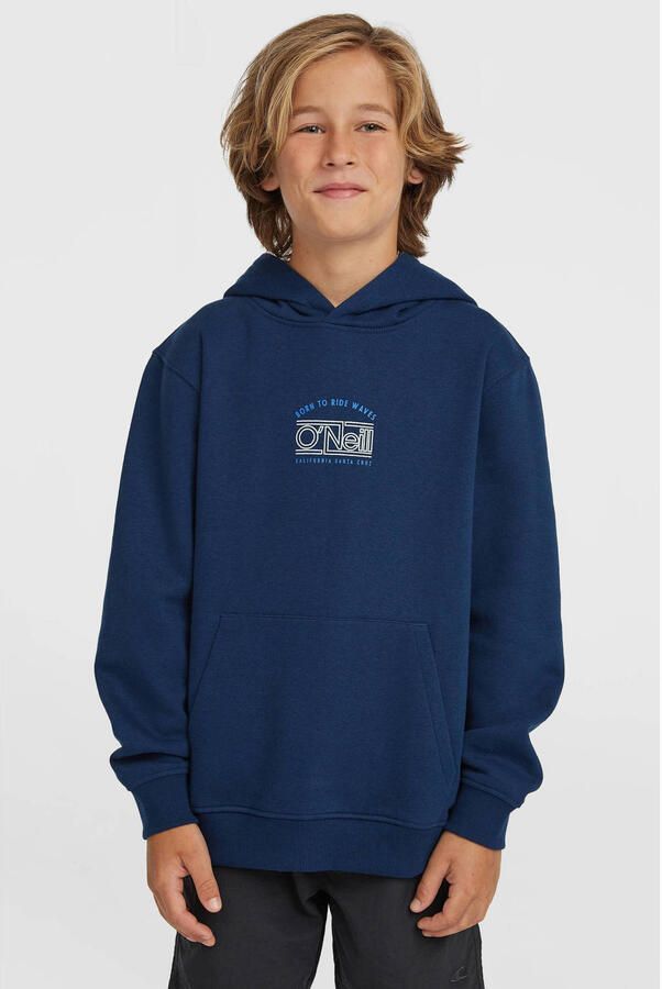 O'Neill hoodie met backprint donkerblauw