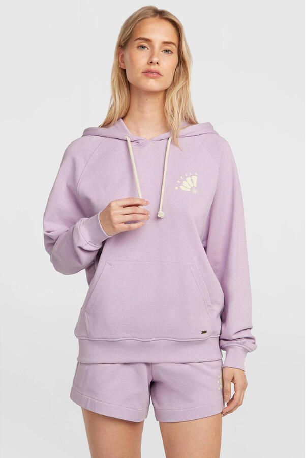 O'Neill hoodie met backprint lila
