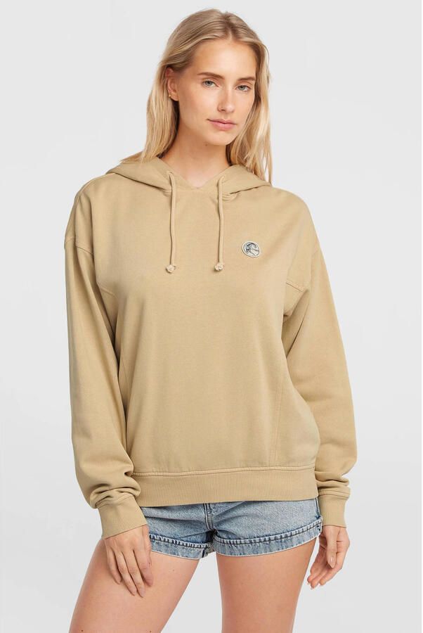 O'Neill hoodie met backprint zand