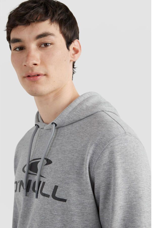 O'Neill hoodie met printopdruk grijs