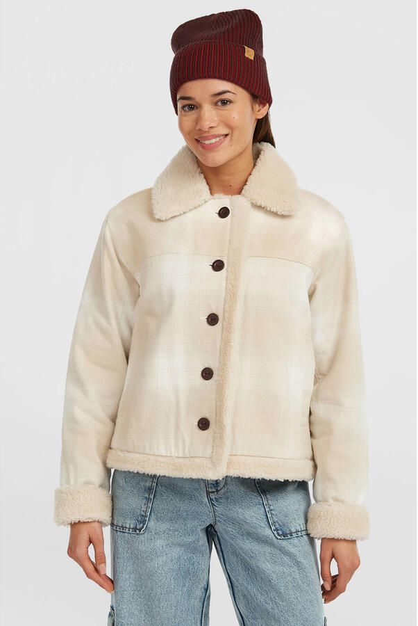 O'Neill jas beige wit