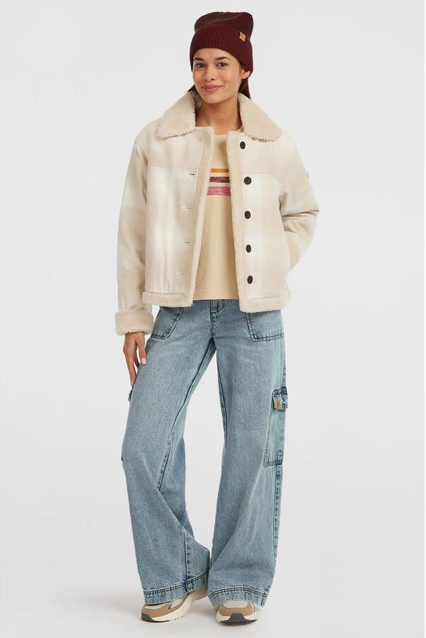 O'Neill jas beige wit - Foto 3
