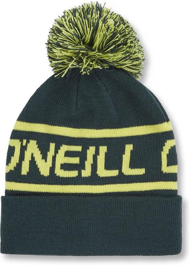 O'Neill muts met logo donkergrijs geel
