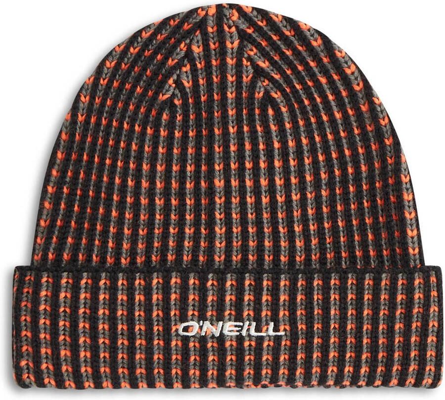 O'Neill muts zwart grijs oranje