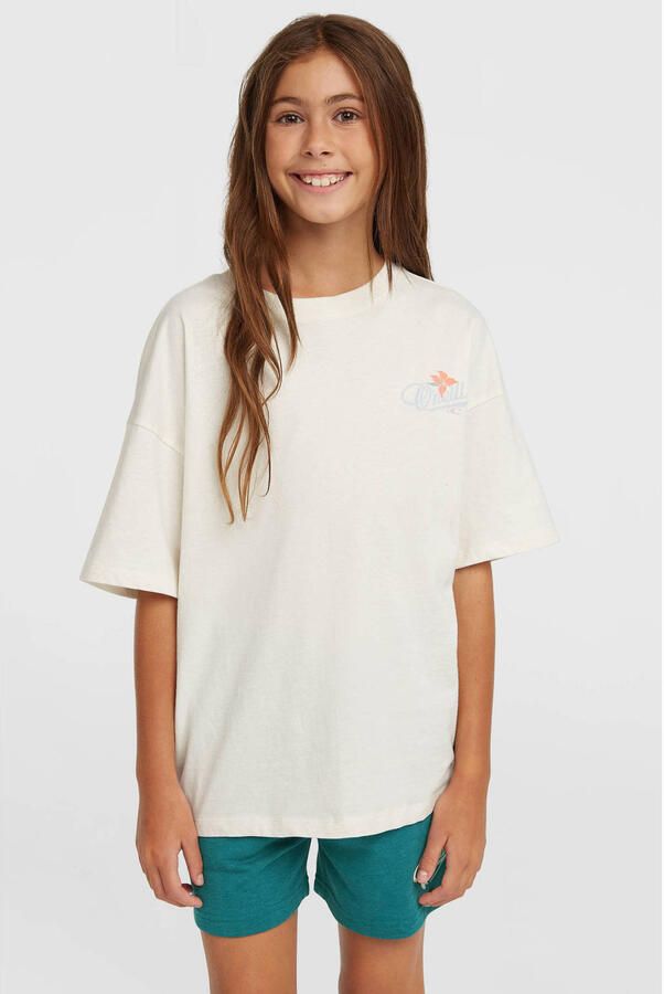 O'Neill regular high waist sweatshort donkergroen