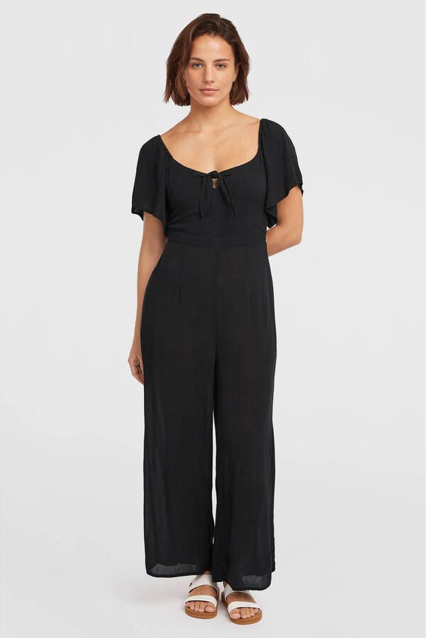 O'Neill relaxte jumpsuit zwart