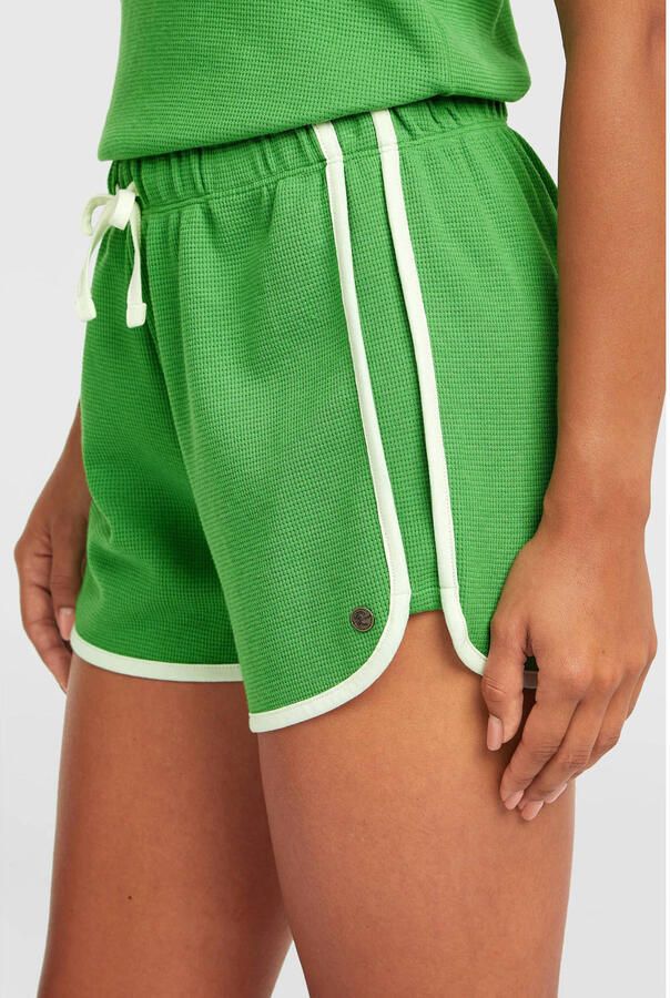 O'Neill straight regular waist sweatshort groen
