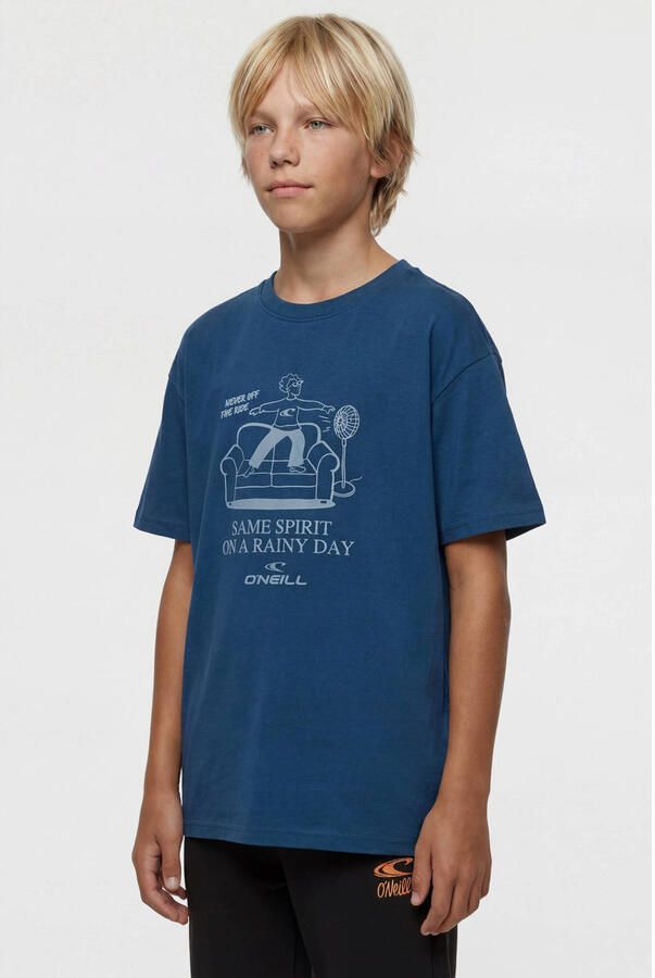 O'Neill T-shirt blauw Jongens Katoen Ronde hals Effen - Foto 2