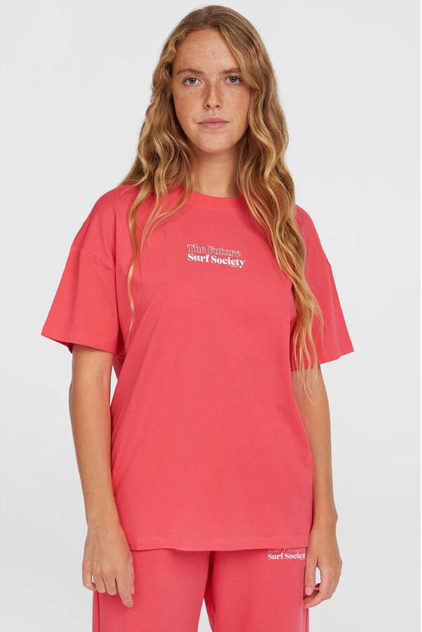 O'Neill T-shirt koraalrood