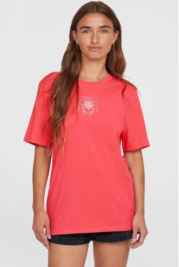 O'Neill T-shirt koraalrood