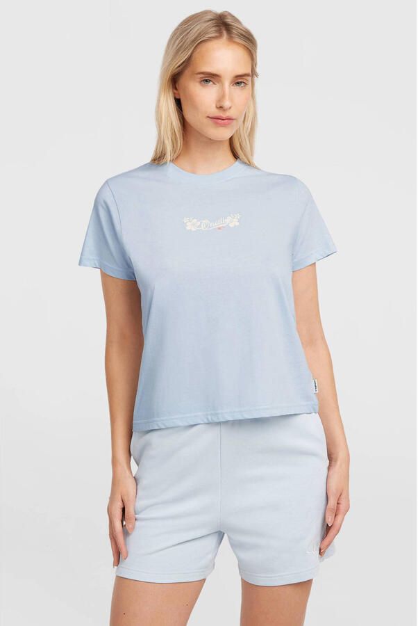 O'Neill T-shirt lichtblauw