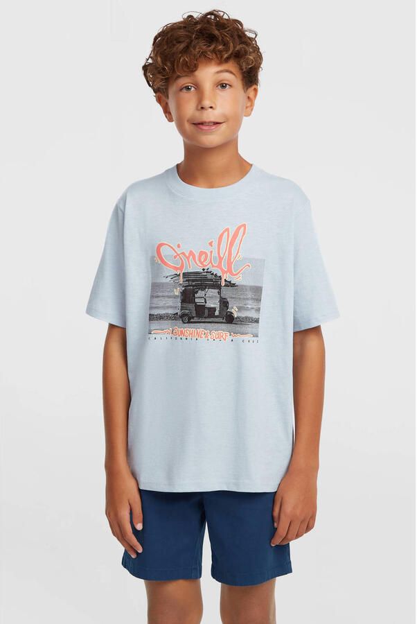 O'Neill T-shirt lichtblauw