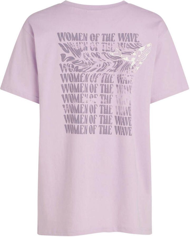 O'Neill T-shirt met backprint lila - Foto 2