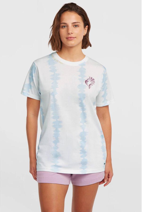 O'Neill T-shirt met backprint wit