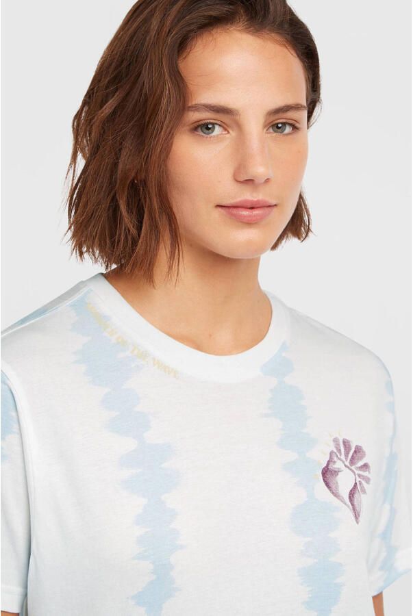 O'Neill T-shirt met backprint wit - Foto 2