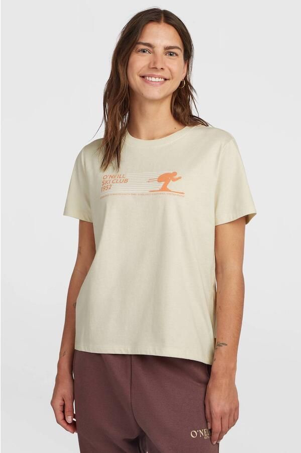 O'Neill T-shirt met print zand