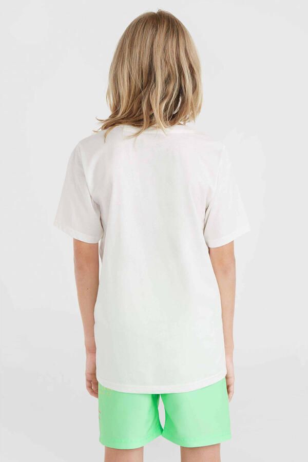 O'Neill T-shirt met printopdruk wit Jongens Katoen Ronde hals Printopdruk 164