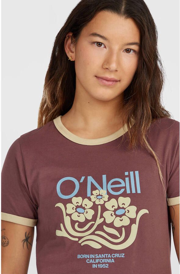 O'Neill T-shirt roodbruin - Foto 3