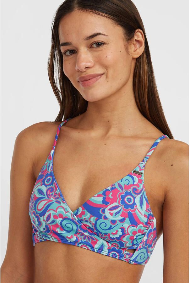 O'Neill voorgevormde bikini set Baay Maoi blauw groen roze