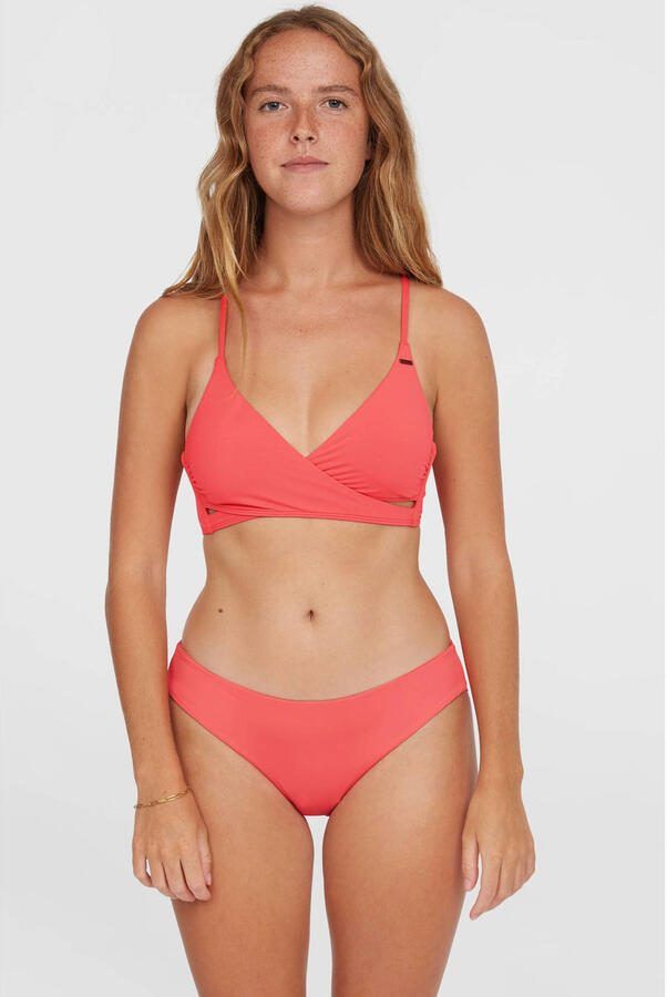 O'Neill voorgevormde bikini set Baay Maoi koraalrood
