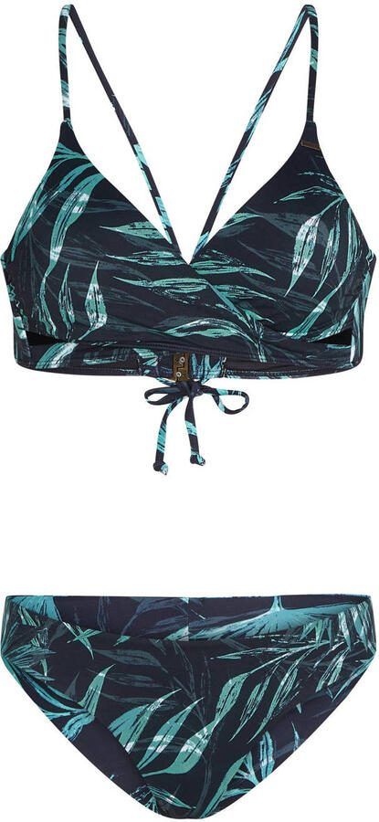 O'Neill voorgevormde bikini set Baay Maoi donkerblauw turquoise - Foto 3