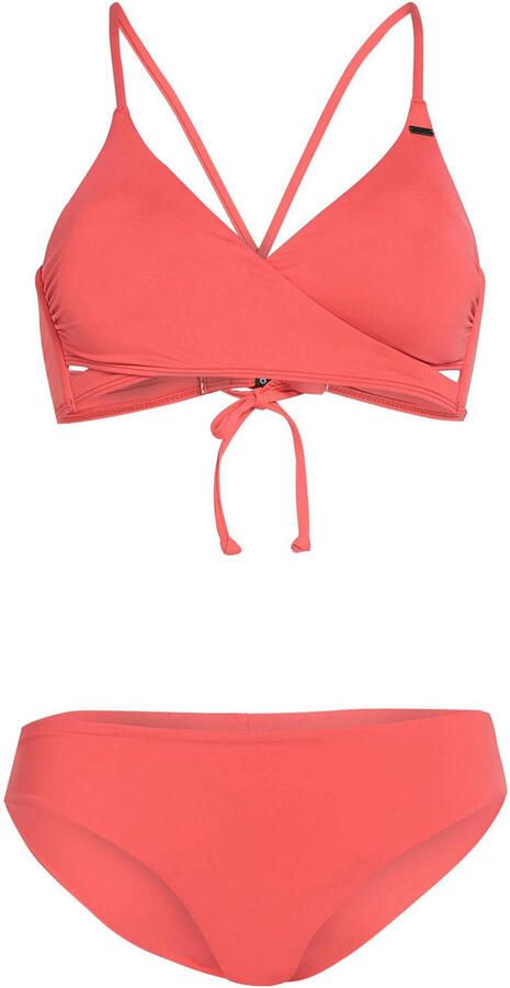 O'Neill voorgevormde bikini set Baay Maoi koraalrood - Foto 3