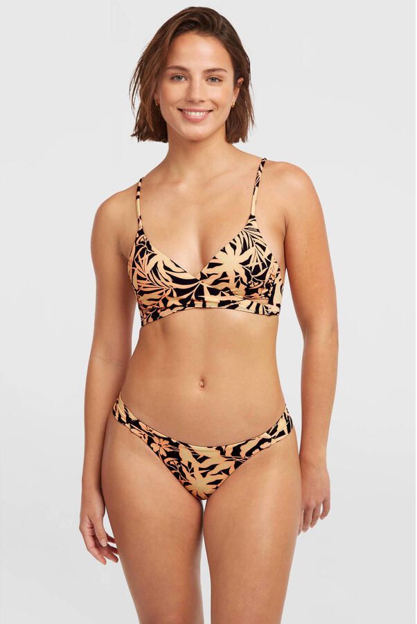 O'Neill voorgevormde bikinitop Baay zwart lichtroze - Foto 3