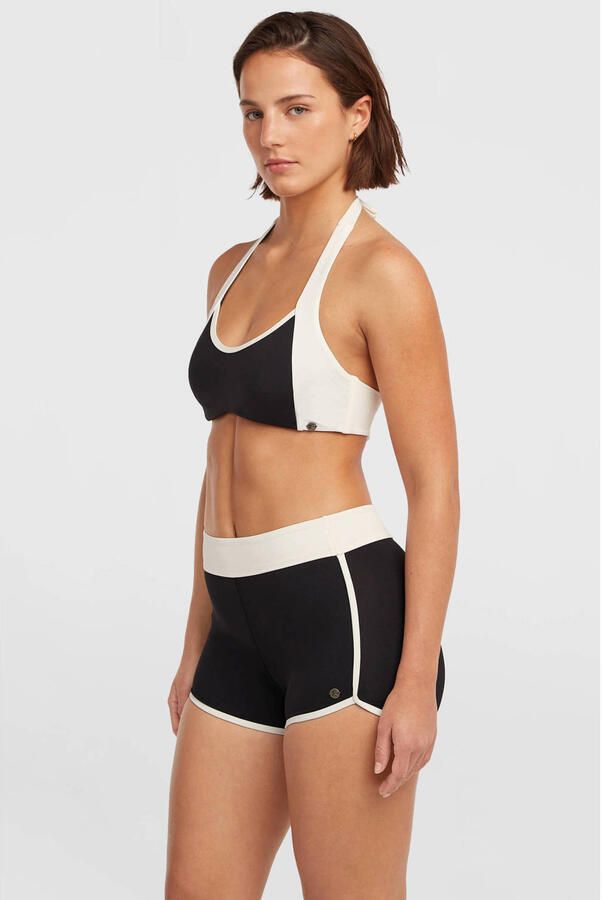 O'Neill voorgevormde crop bikini set O'Riginals Vintage zwart wit - Foto 2