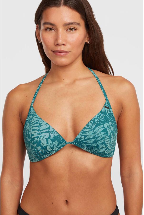 O'Neill voorgevormde halter bikinitop Sao groen - Foto 2