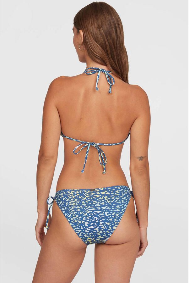 O'Neill voorgevormde triangel bikini Capri Bondey blauw geel - Foto 1