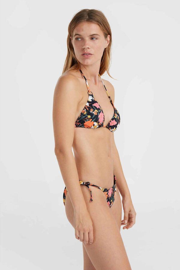 O'Neill voorgevormde triangel bikini Capri Bondey zwart oranje roze - Foto 3