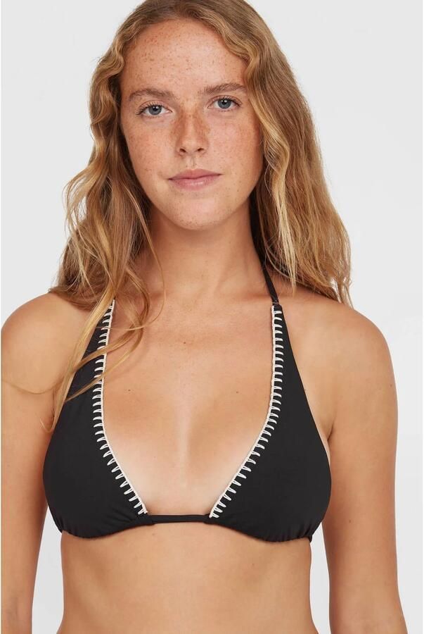 O'Neill voorgevormde triangel bikini Mother Maracas Crochet zwart