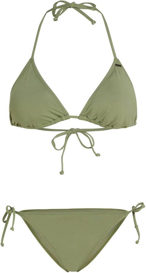O'Neill voorgevormde triangel bikini set Capri Bondi olijfgroen