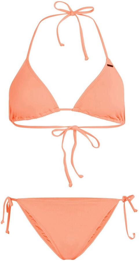 O'Neill voorgevormde triangel bikini set Capri Bondi zalmroze