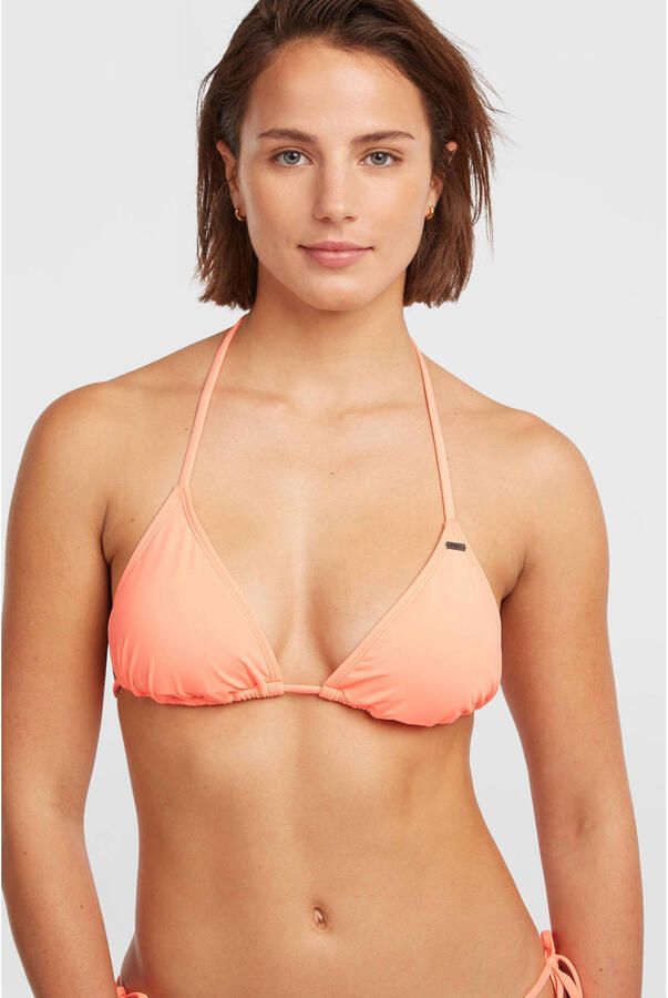 O'Neill voorgevormde triangel bikini set Capri Bondi zalmroze - Foto 3