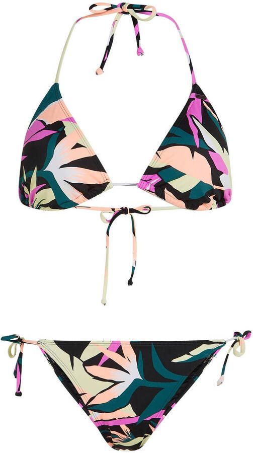 O'Neill voorgevormde triangel bikini set Capri Bondi zwart multi - Foto 3