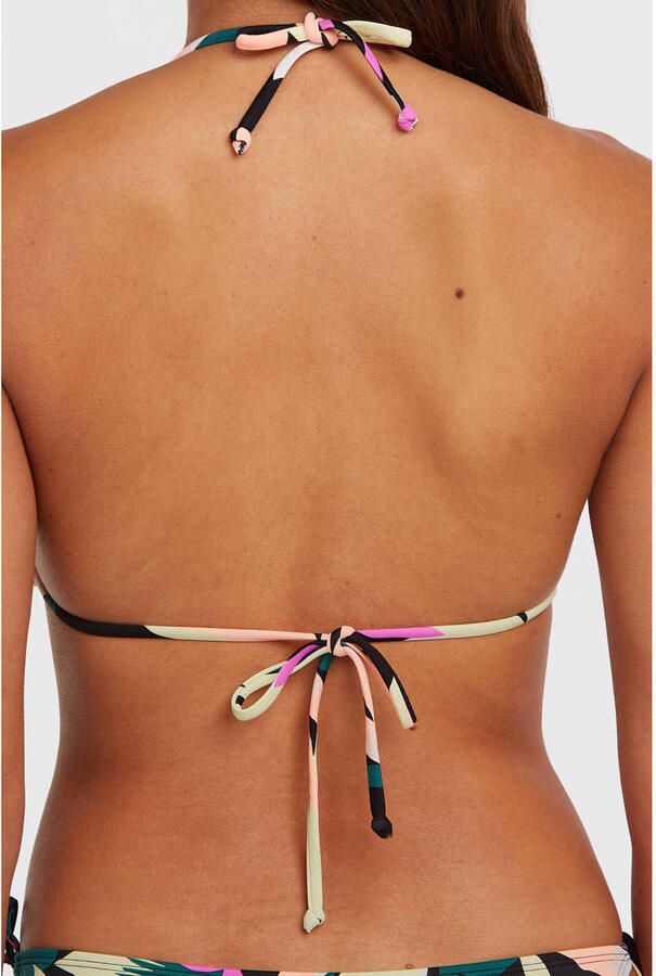 O'Neill voorgevormde triangel bikini set Capri Bondi zwart multi - Foto 2