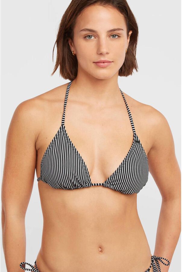 O'Neill voorgevormde triangel bikini set Capri Bondi zwart wit - Foto 2