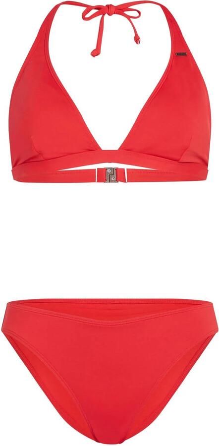 O'Neill voorgevormde triangel bikini set Maria Cruz rood